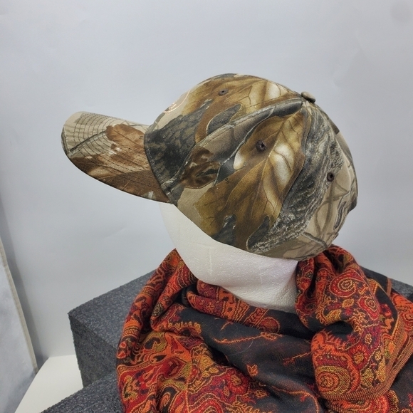 Realtree Camouflage Gates Embroidered Adjustable Strap Hat Cap - Picture 5 of 11